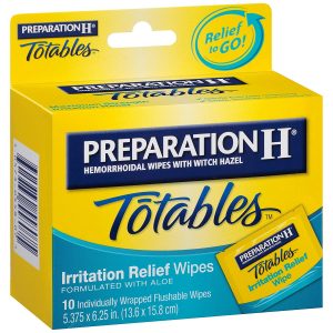 Preparation H Totables Irritation Relief Wipes review